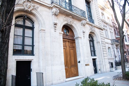 jeffrey epstein's former upper east side mansion Stock Photos